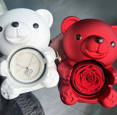 JewelTurn™ Rotating Bear Jewerly Box